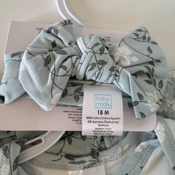 Baby Mode 3 Piece Set Girls Size 18 M NEW Mama's Girl - Picture 9 of 11